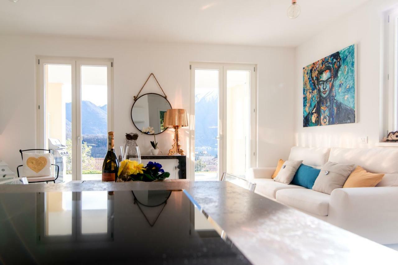 Magic Garden With Jacuzzi-Pool And Luxury Lake Como View Ленно Екстер'єр фото